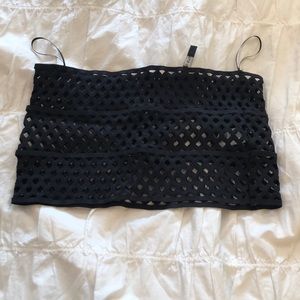 Black tube top